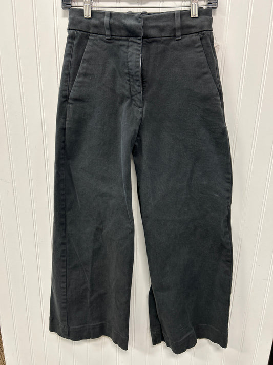 Jeans Wide Leg By Everlane In Black Denim, Size:0