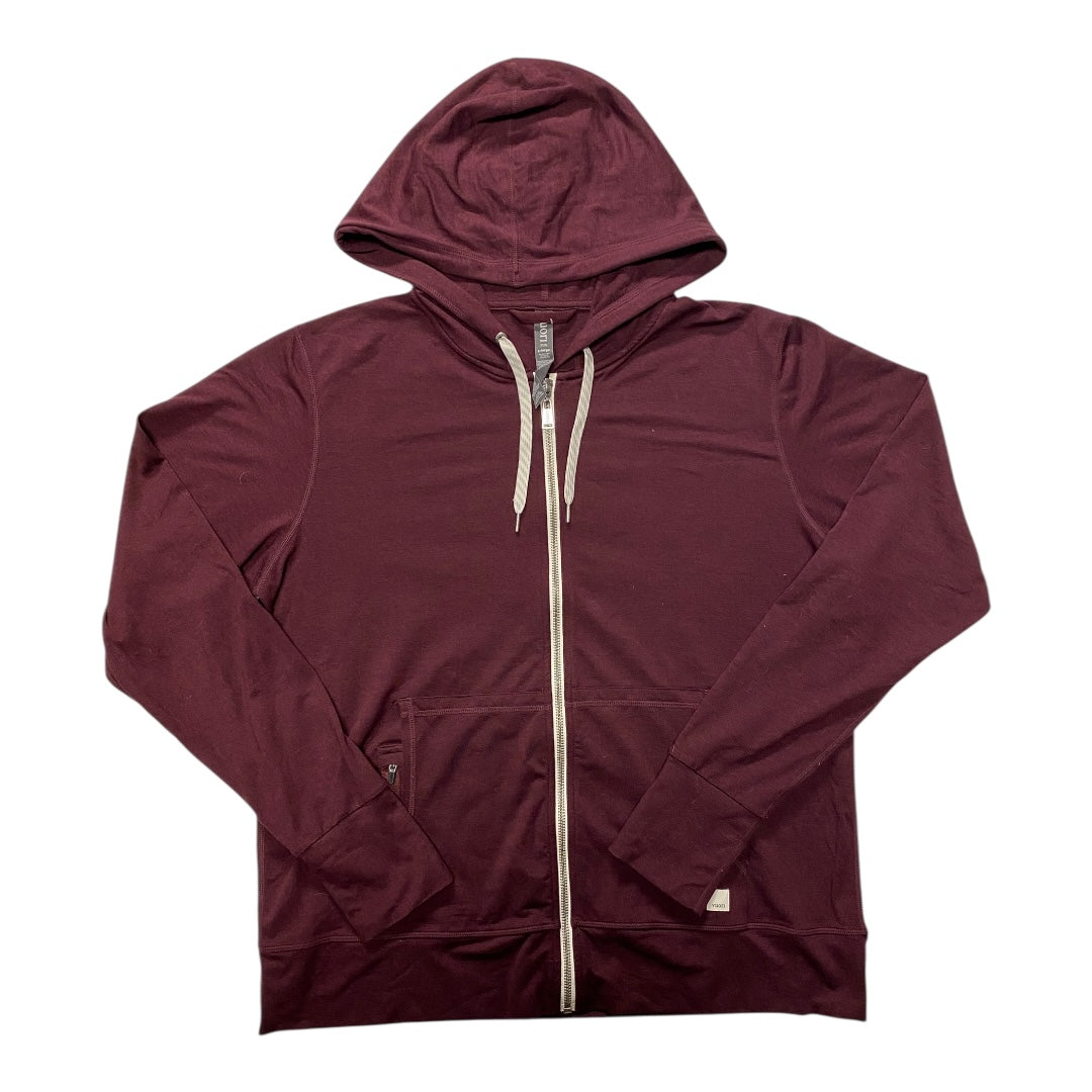 Athletic Jacket By Vuori In Purple, Size:Xl