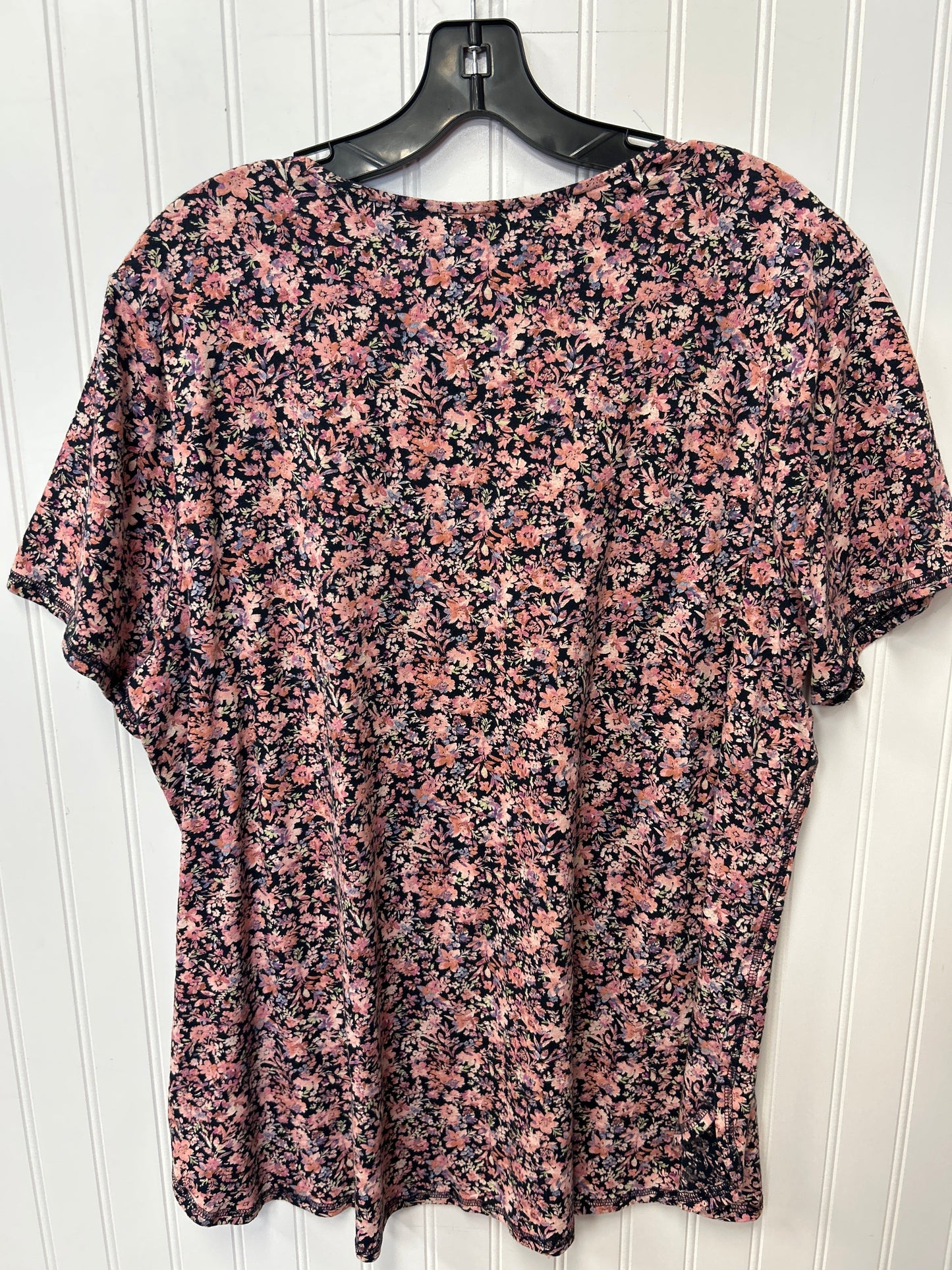 Top Ss By J. Jill In Pink, Size:2X