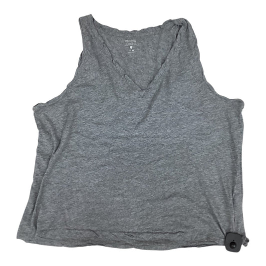Tank Top By Madewell In Grey, Size:Xl