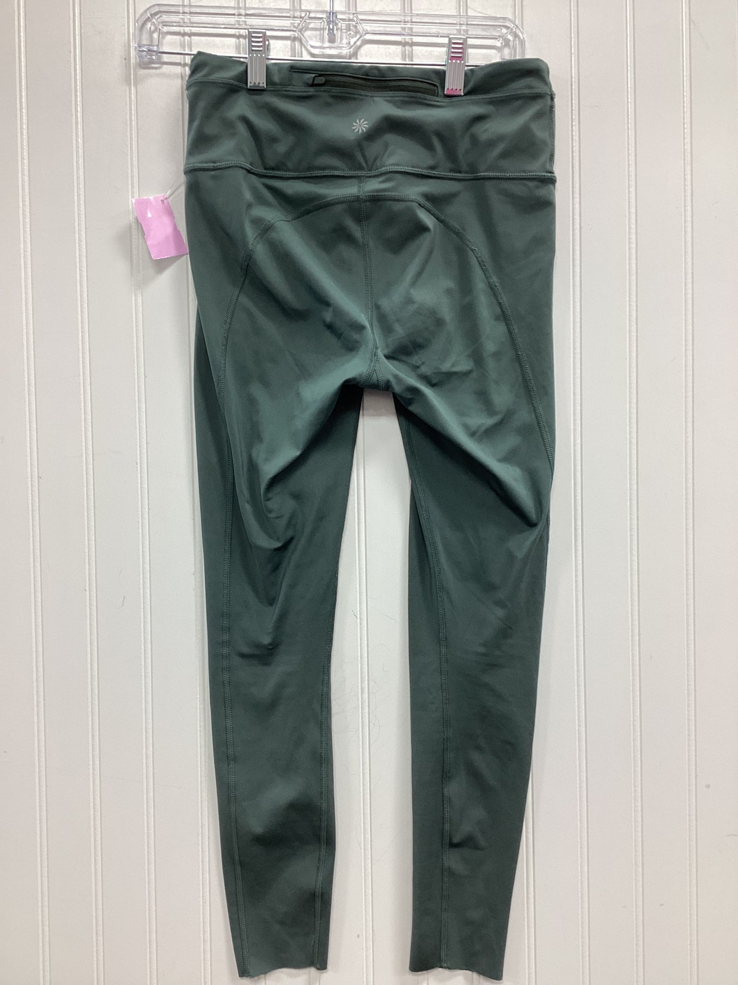 Athletic Leggings By Athleta In Green, Size:S