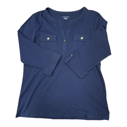 Top Ls By Charter Club In Navy, Size:Xl