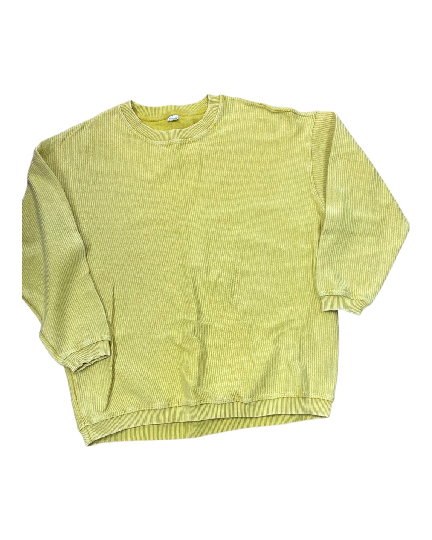 Sweatshirt Crewneck By Aerie In Yellow, Size:Xs