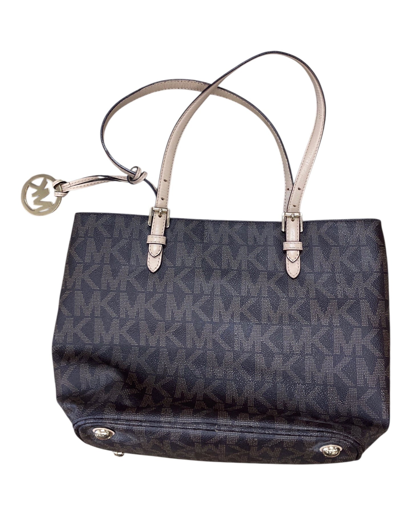 Handbag Designer By Michael Kors In Brown, Size:Medium