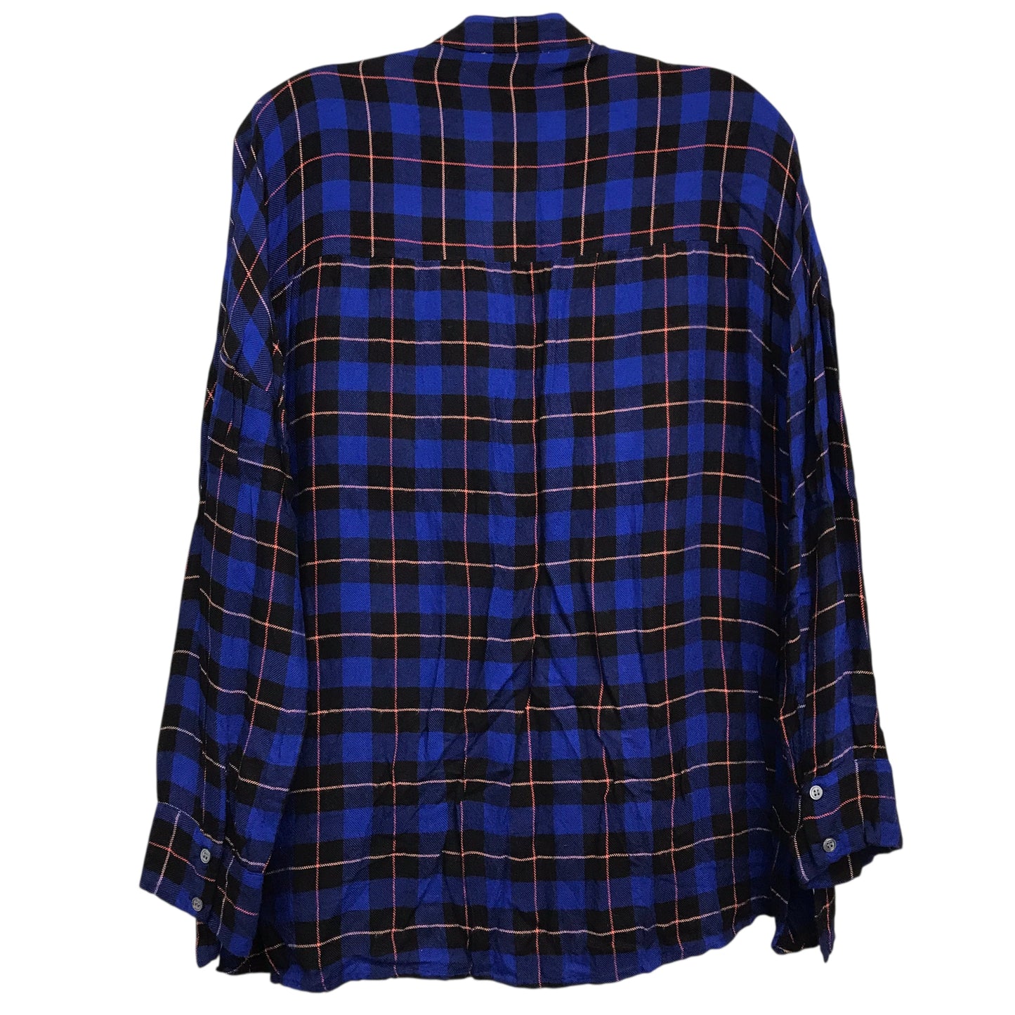 Top Ls By Allison Joy In Plaid Pattern, Size:S