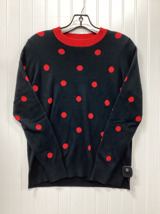 Top Ls By Charter Club In Black & Red, Size:S