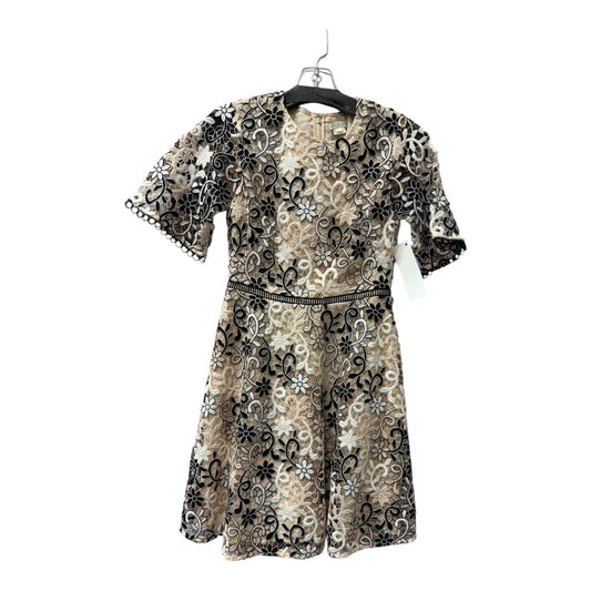 Dress Party Short By Anthropologie In Tan, Size:Xsp