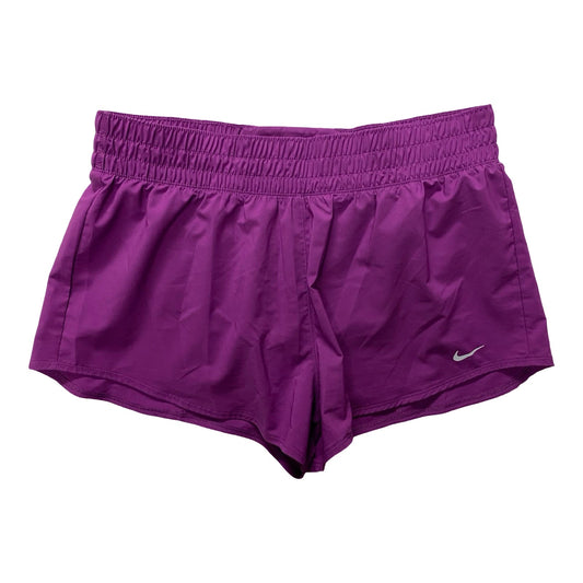 Athletic Shorts By Nike In Purple, Size:L