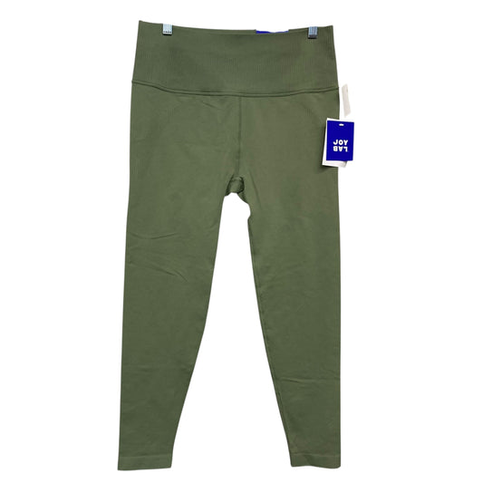 Athletic Leggings By Joy Lab In Green, Size:L