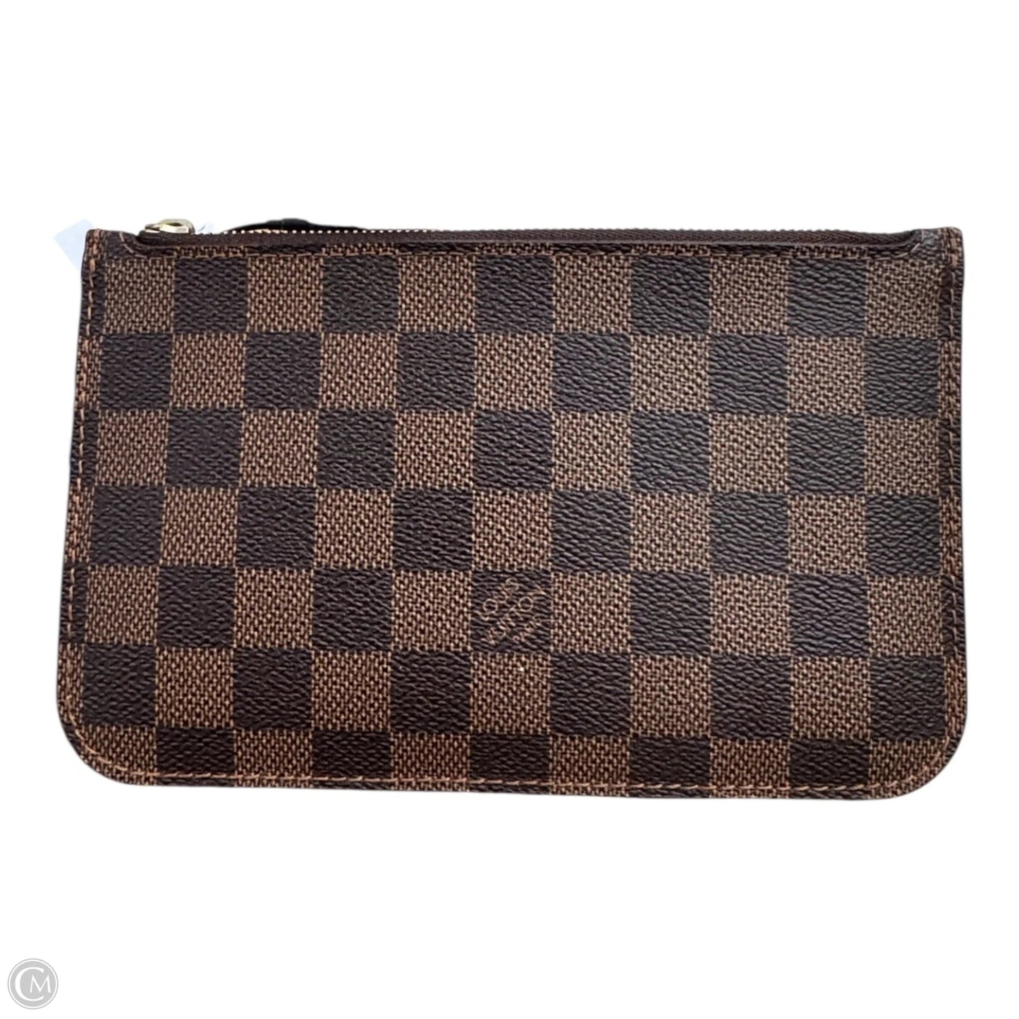 Wristlet Luxury Designer By Louis Vuitton In Brown, Size:Medium