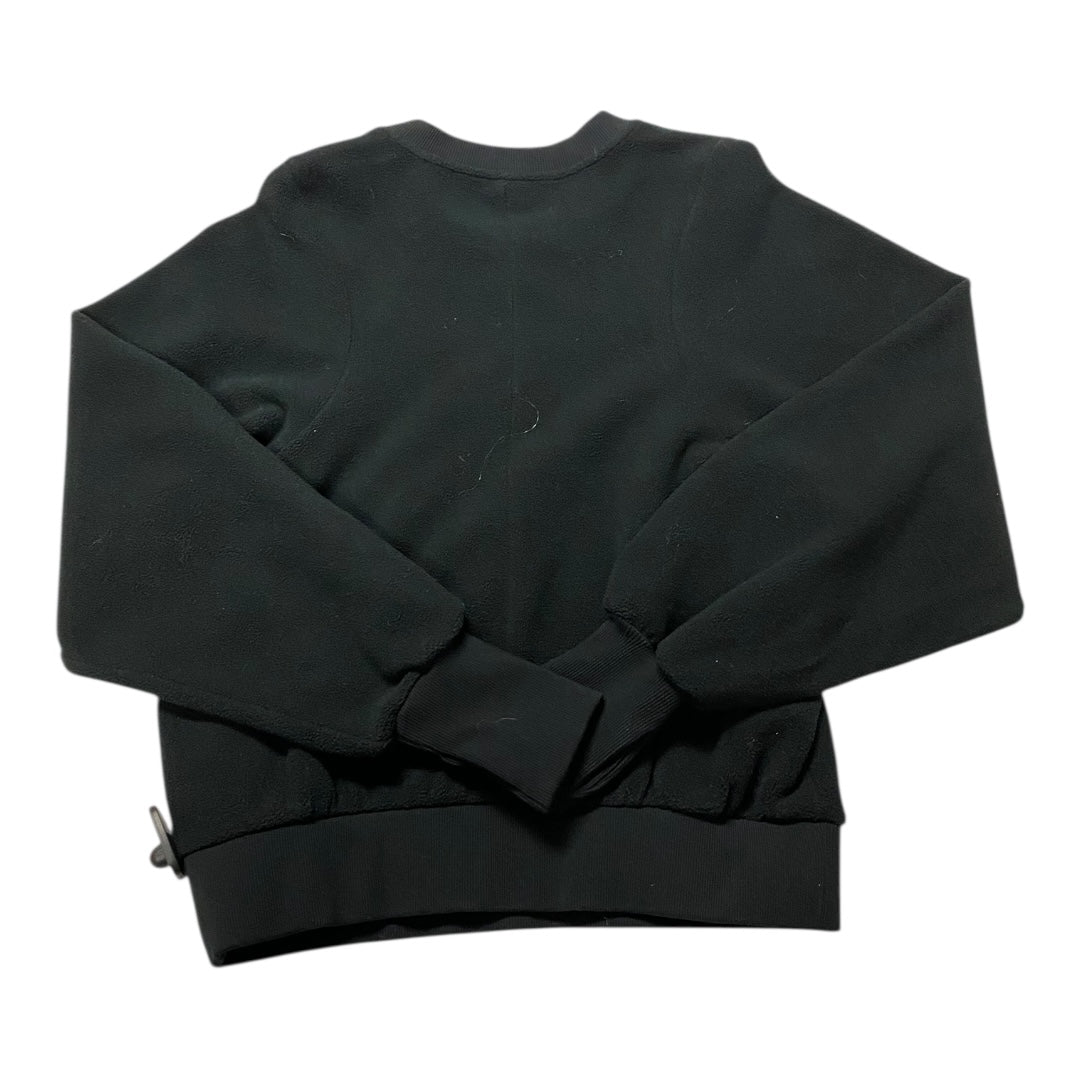 Athletic Sweatshirt Crewneck By Sweaty Betty In Black, Size:6