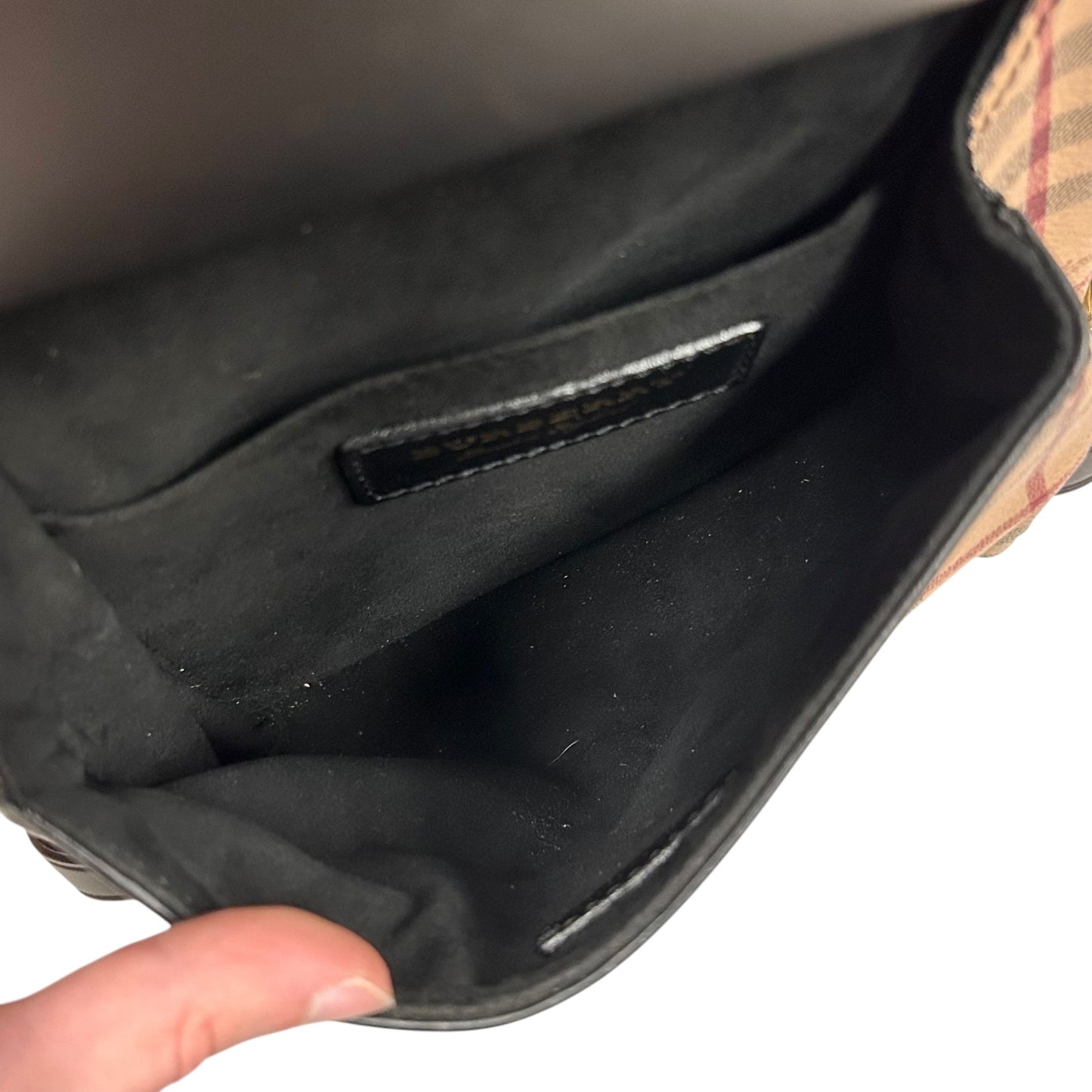 Crossbody Luxury Designer By Burberry, Size: Medium