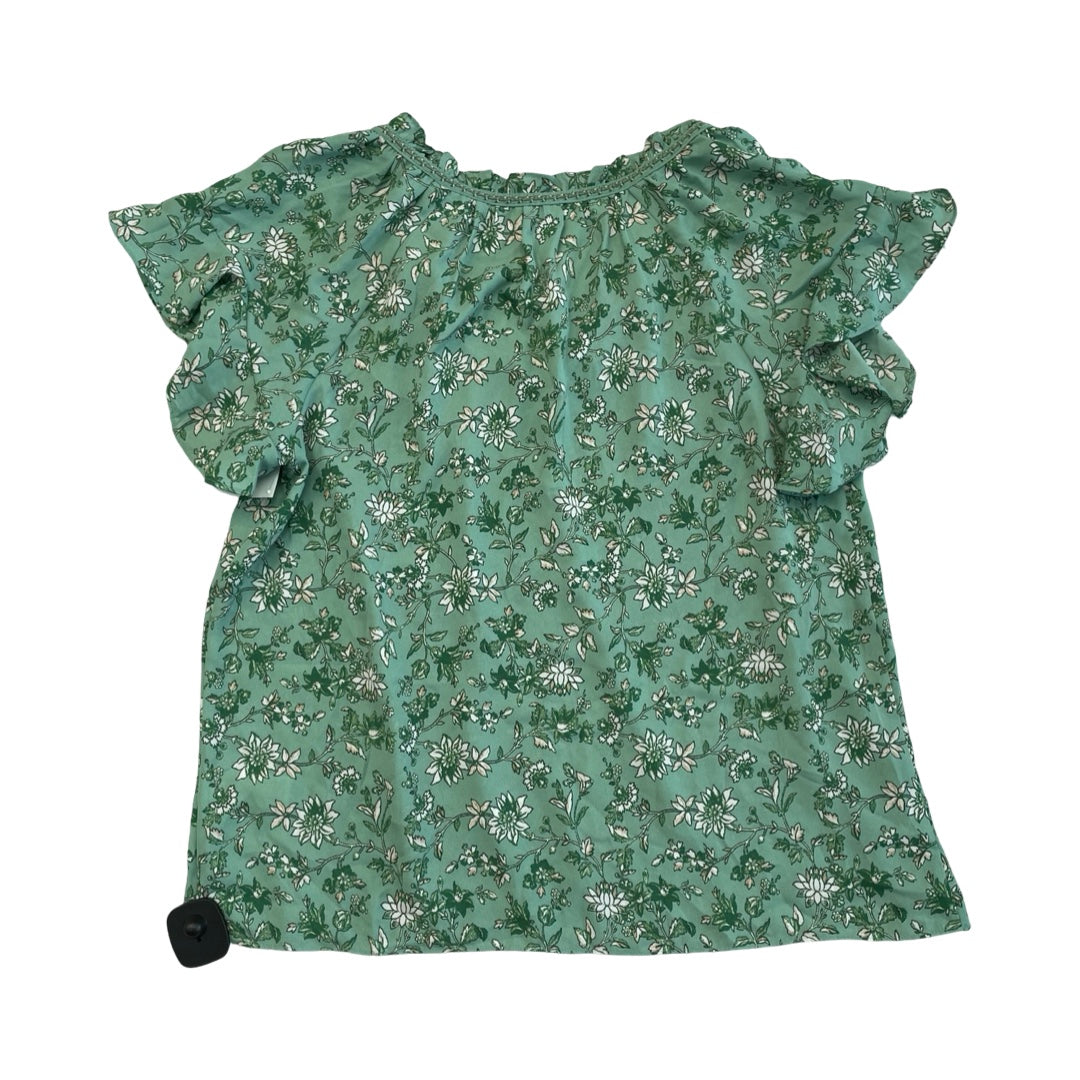 Top Ss By Max Studio In Green & White, Size:L