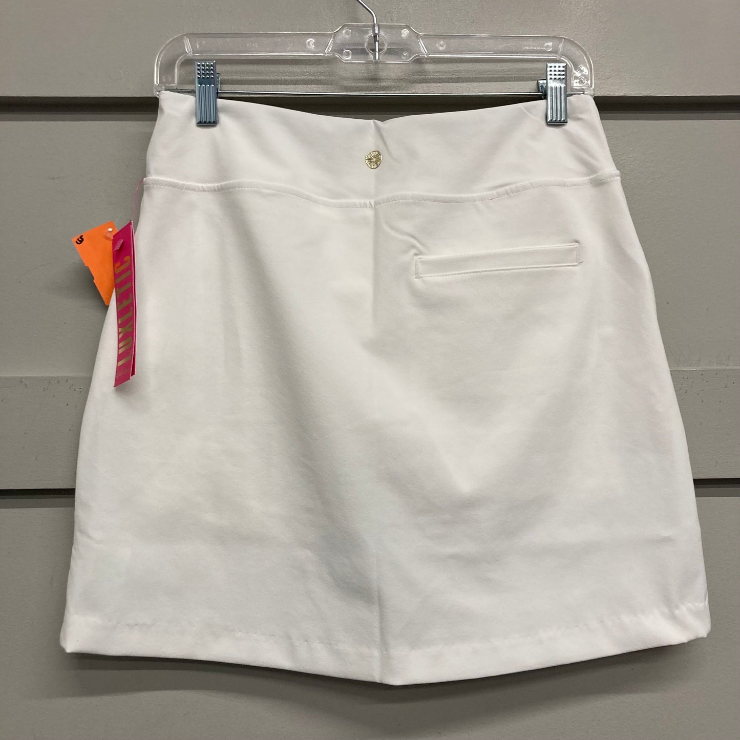 Skort Designer By Lilly Pulitzer In White, Size:Xs