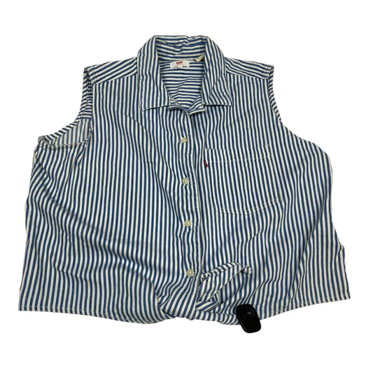 Vest Other By Levis In Blue & White, Size:Xl