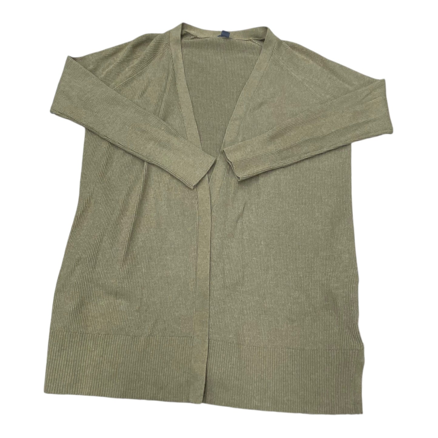 Cardigan By Eddie Bauer In Green, Size:L