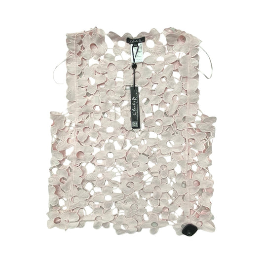 Top Sleeveless By Charlie B In Pink, Size:M