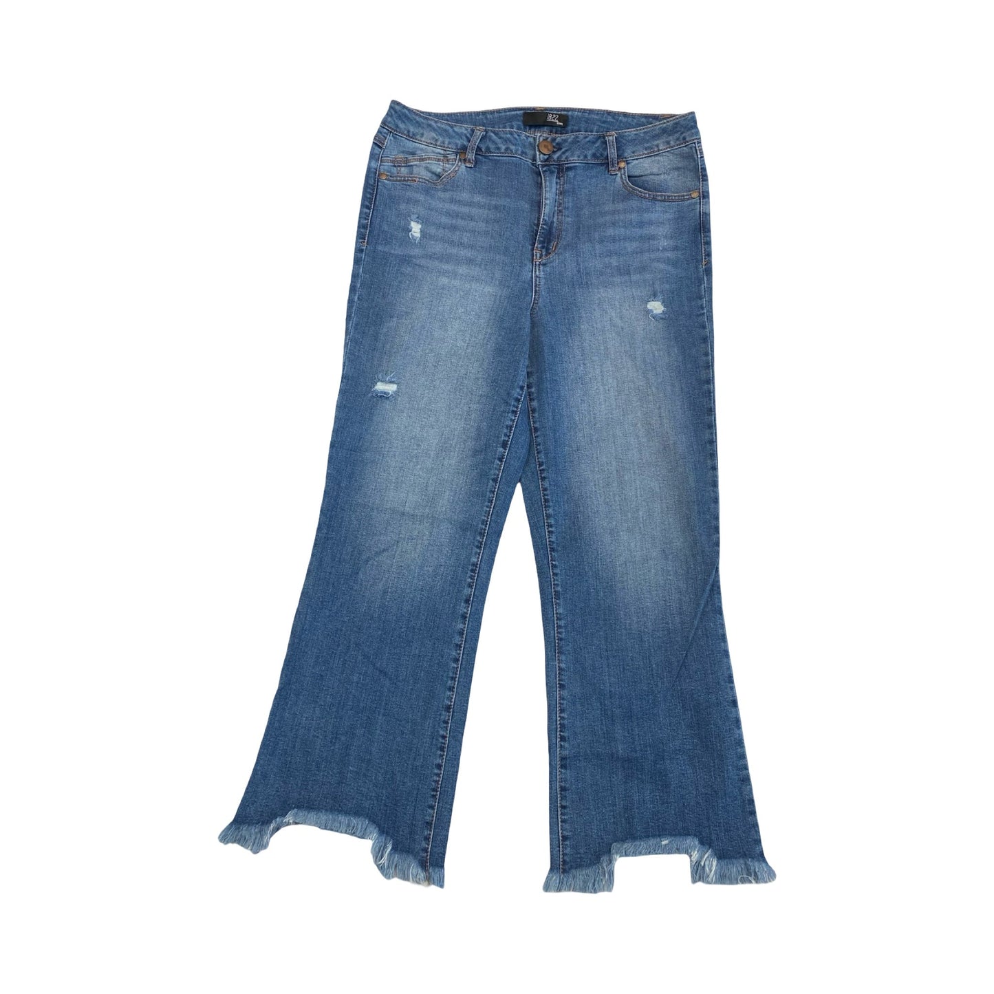 Jeans Boot Cut By 1822 Denim In Blue Denim, Size:12