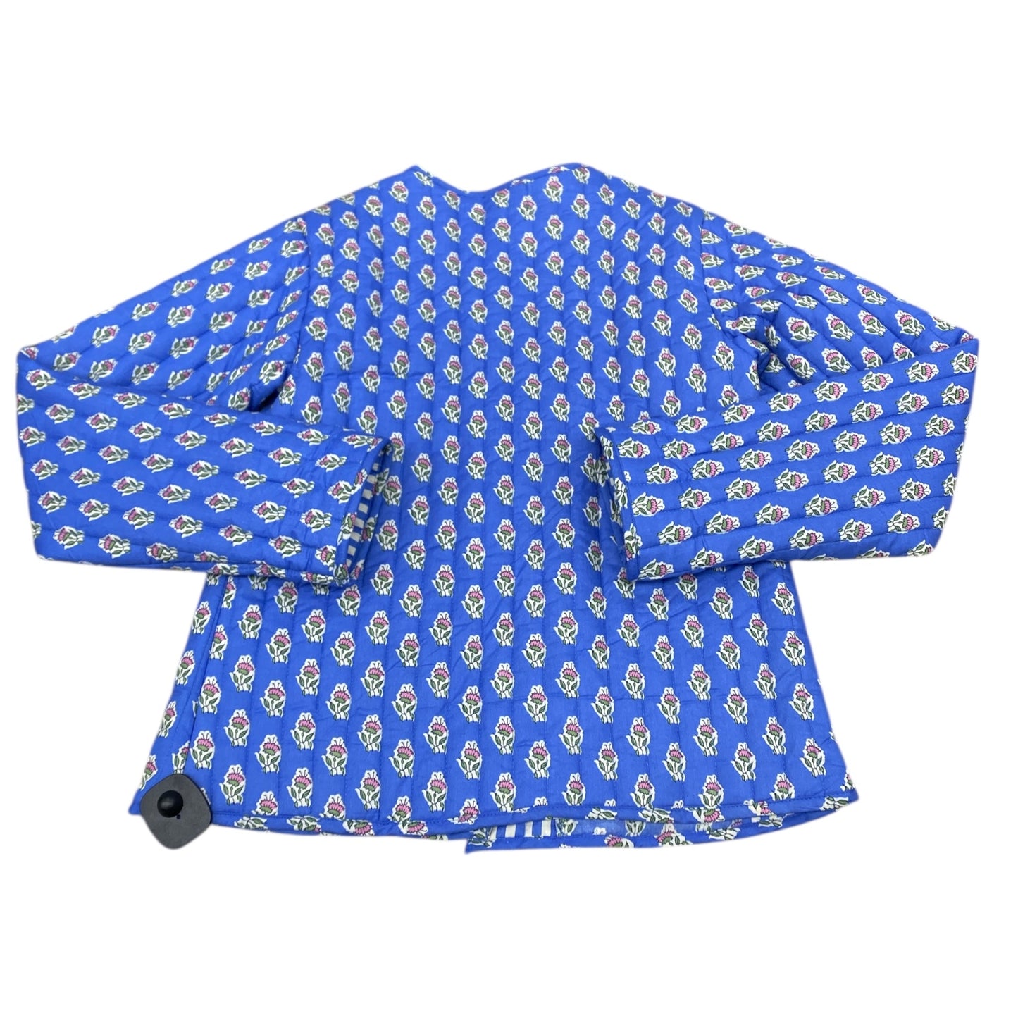 Jacket Puffer & Quilted By Japna In Blue, Size:Xs