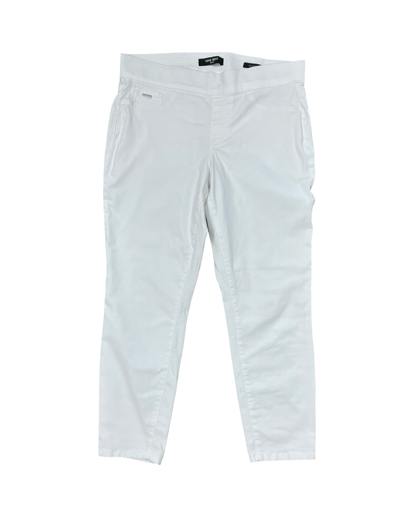 Pants Dress By Nine West In White, Size:8