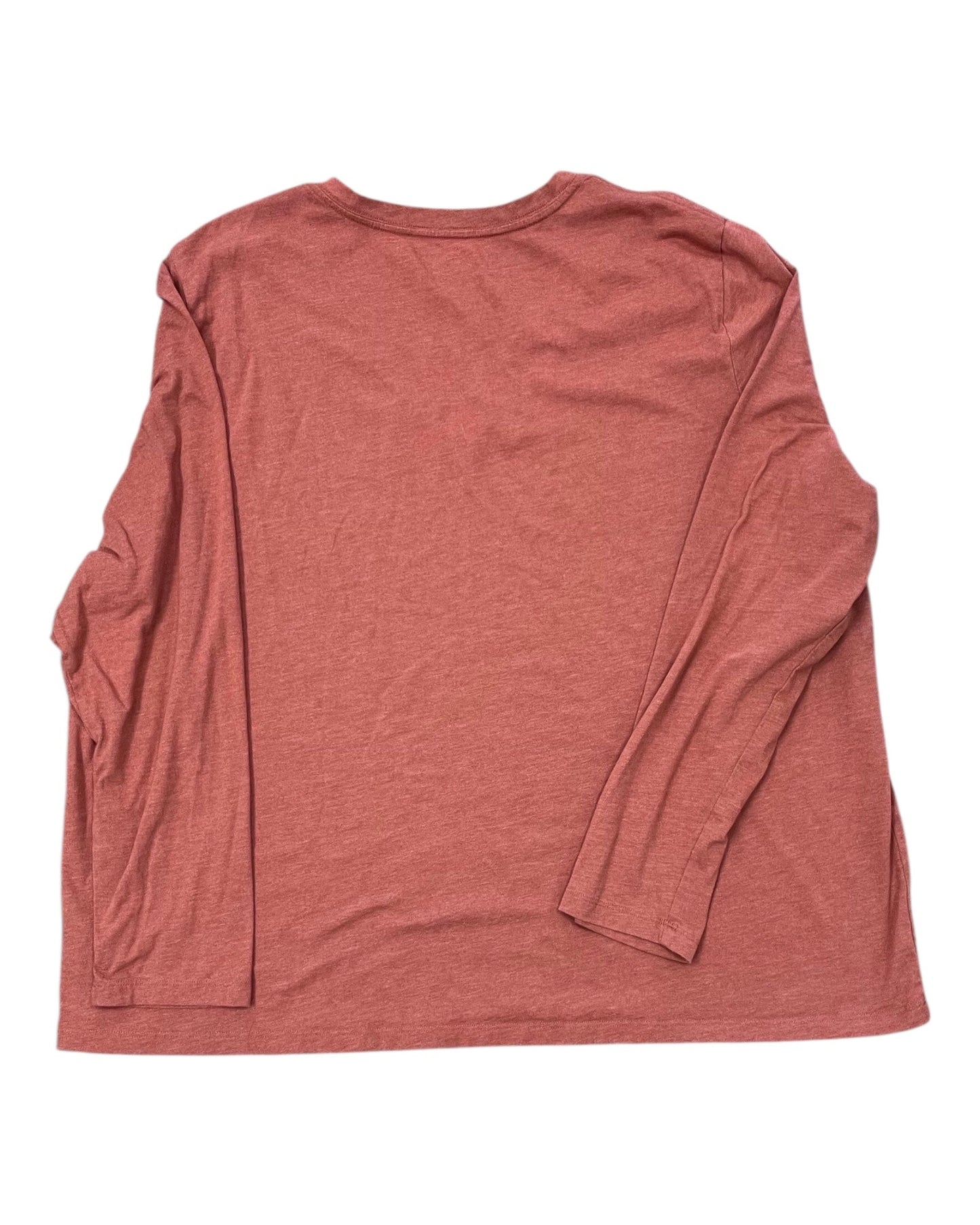 Top Ls Basic By Natural Reflections In Orange, Size:2X