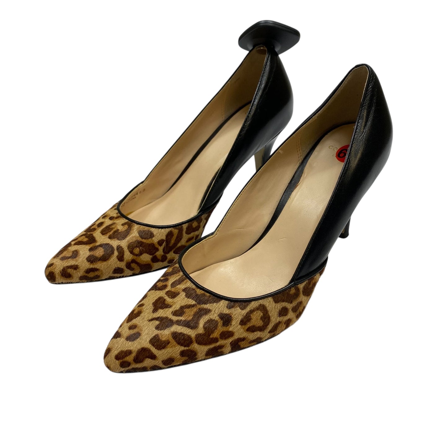 Shoes Designer By Cole-Haan In Black & Brown, Size:6.5