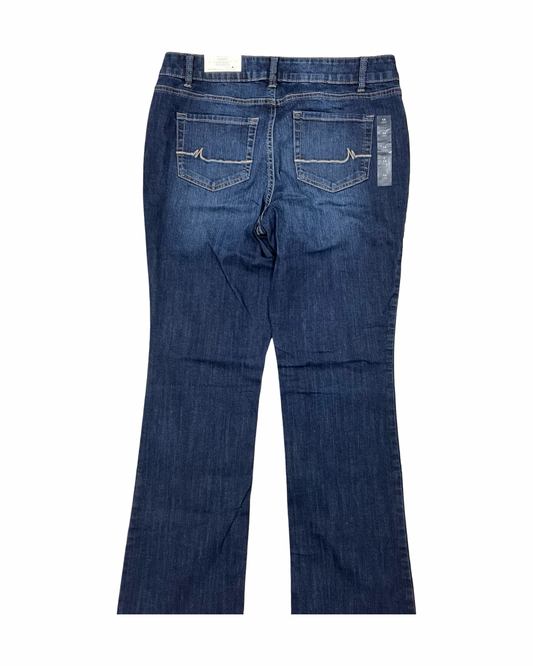 Jeans Boot Cut By Maurices In Blue Denim, Size:14