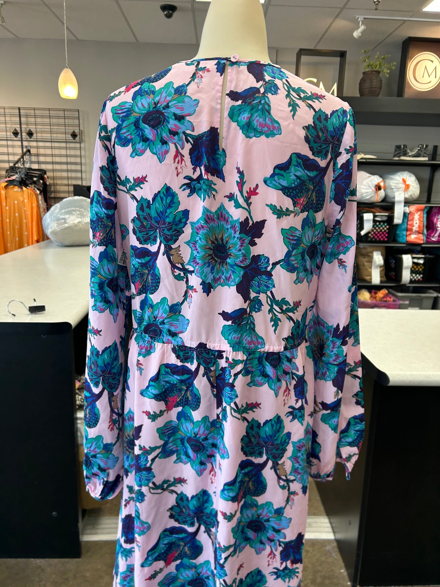 Dress Designer By Diane Von Furstenberg In Floral Print, Size:6