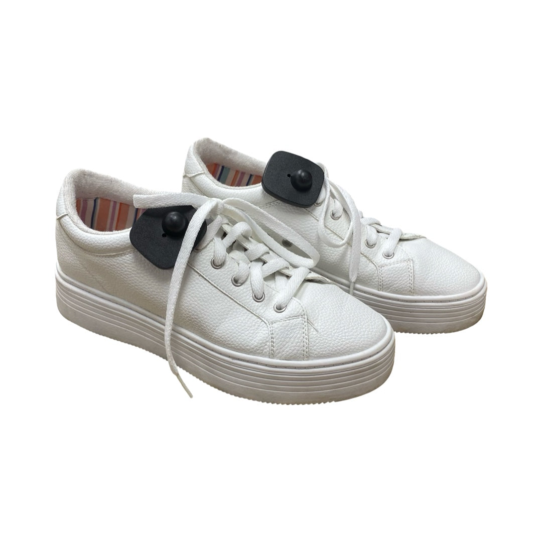 Shoes Sneakers By Roxy In White, Size:10