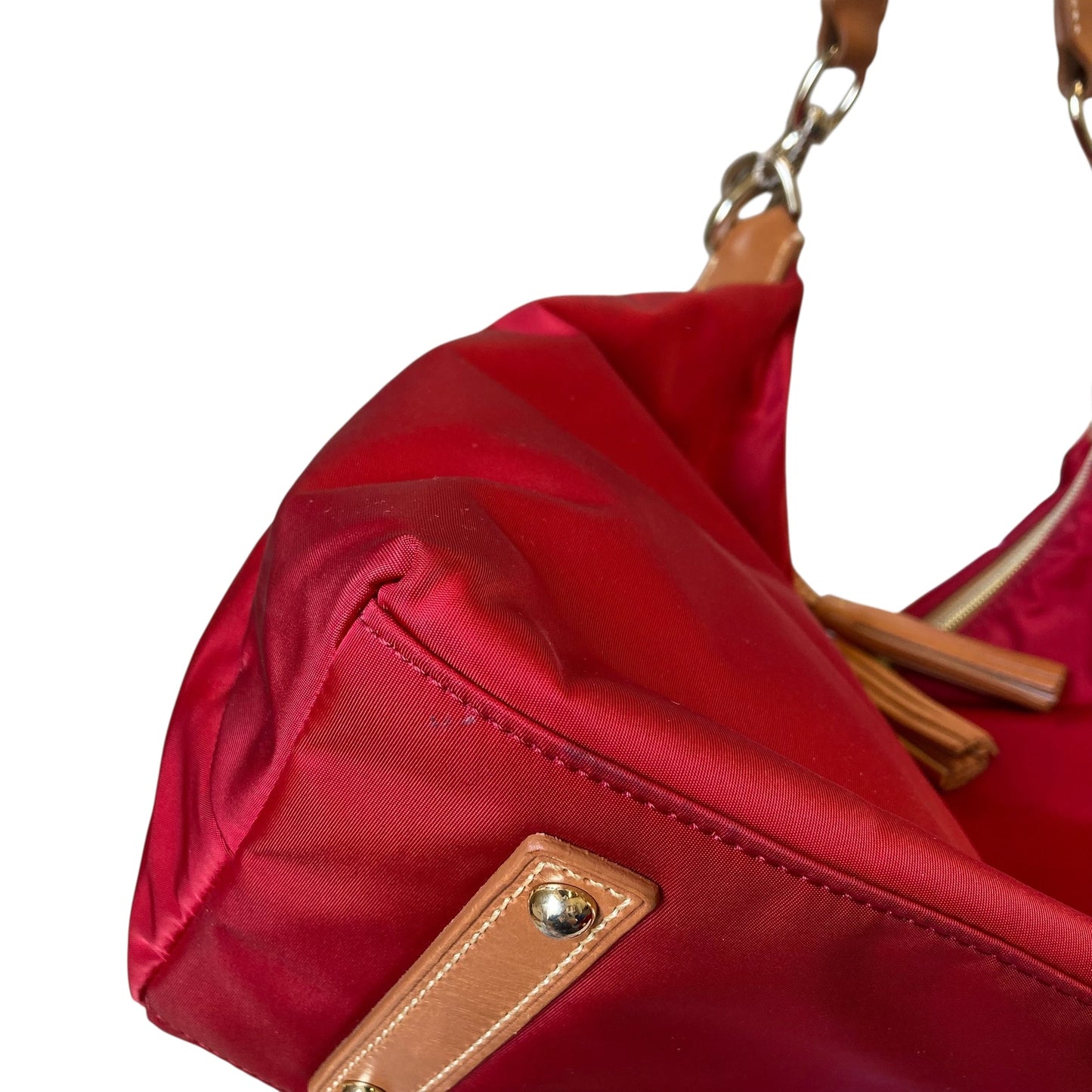 Handbag Designer By Dooney And Bourke In Red, Size:Large