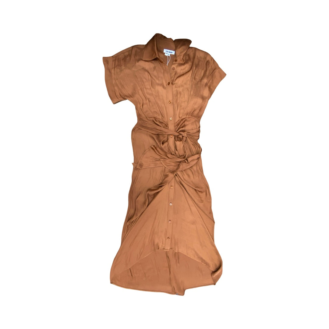 Dress Party Long By Steve Madden In Copper, Size:Xs
