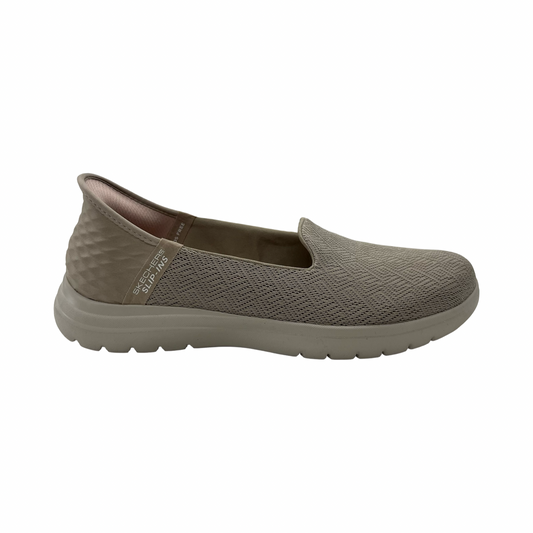Shoes Sneakers By Skechers In Tan, Size:9