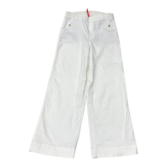 Jeans Wide Leg By Spanx In White, Size:L