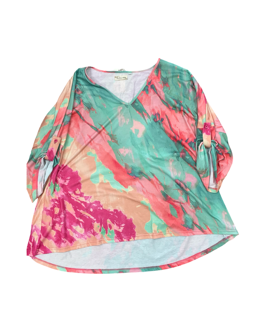 Top Ls By Southern Stitch In Multi, Size:Xl