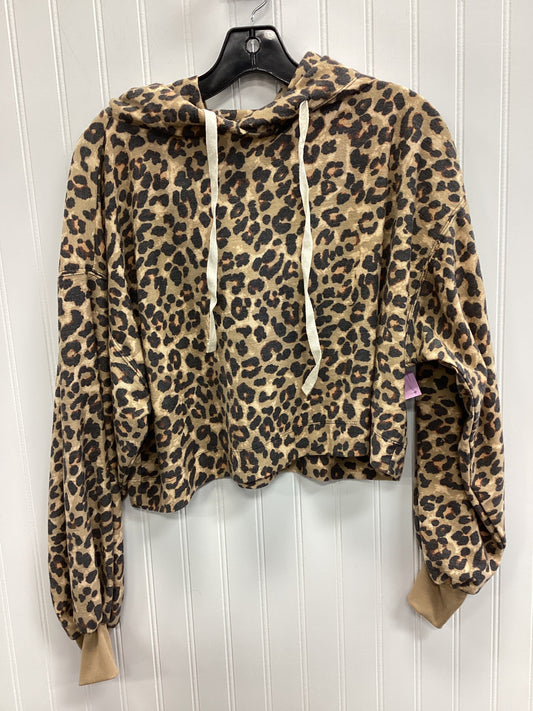 Top Ls By Zenana Outfitters In Animal Print, Size:M