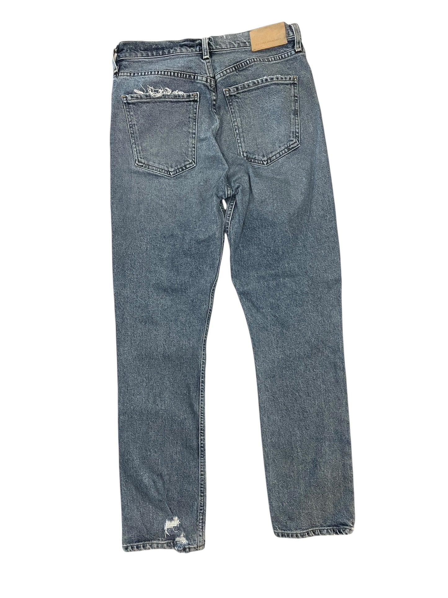 Jeans Straight By Citizens Of Humanity In Blue Denim, Size:4