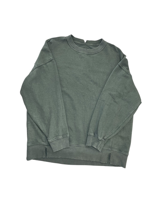 Sweatshirt Crewneck By Aerie In Green, Size:M