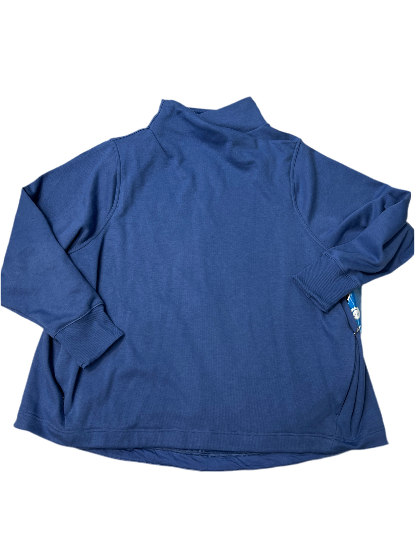 Athletic Sweatshirt Crewneck By Athleta In Blue, Size: 3x