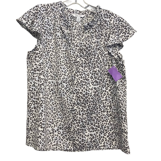 Top Sleeveless By Nine West In Animal Print, Size:M
