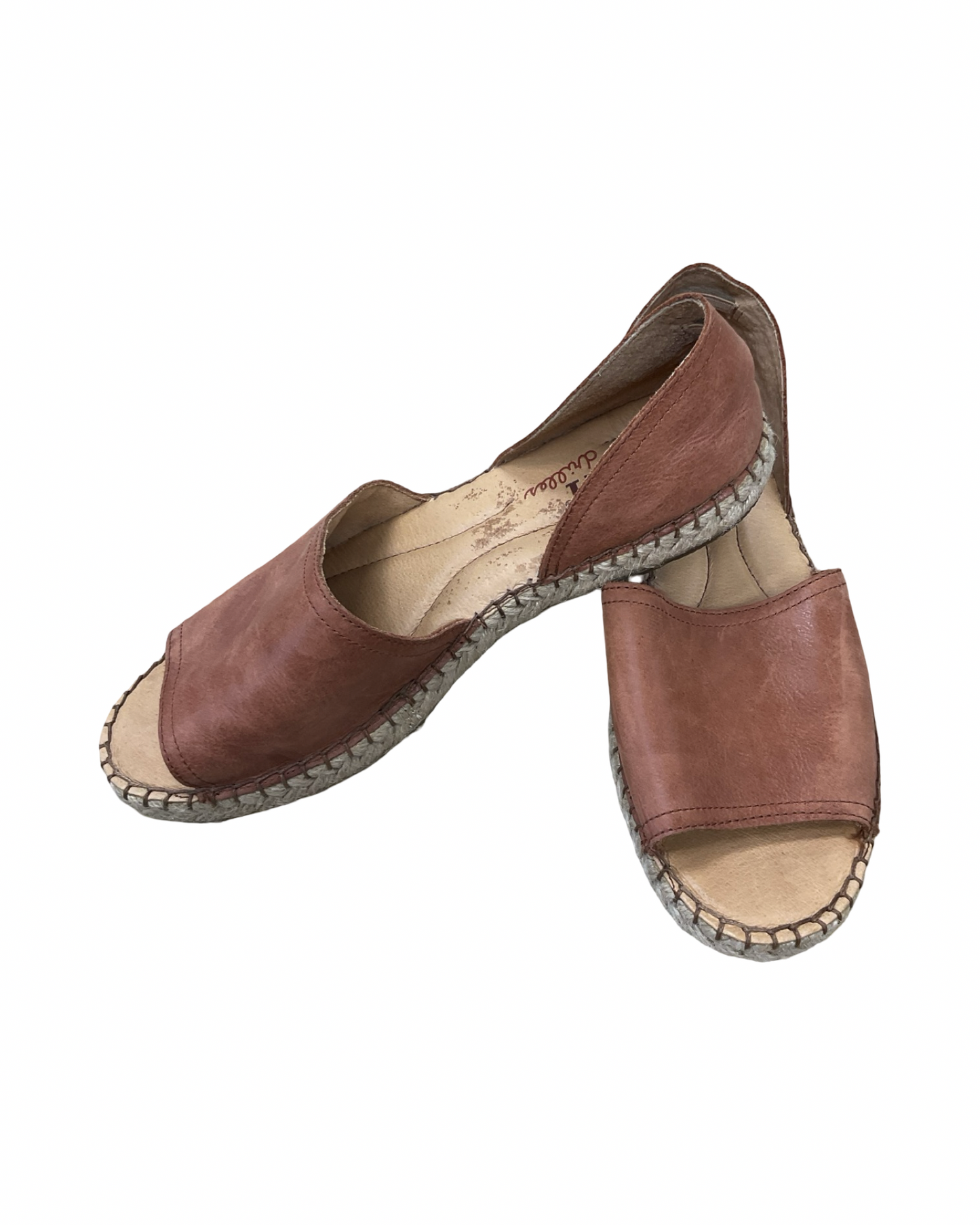 Sandals Flats By Born In Brown, Size:9