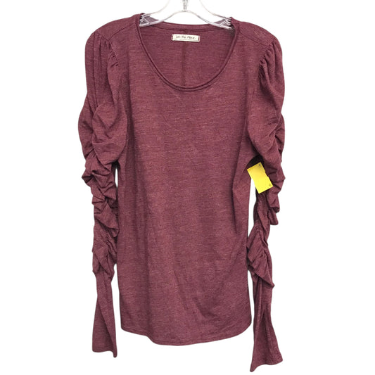 Top Ls Basic By We The Free In Red, Size:L