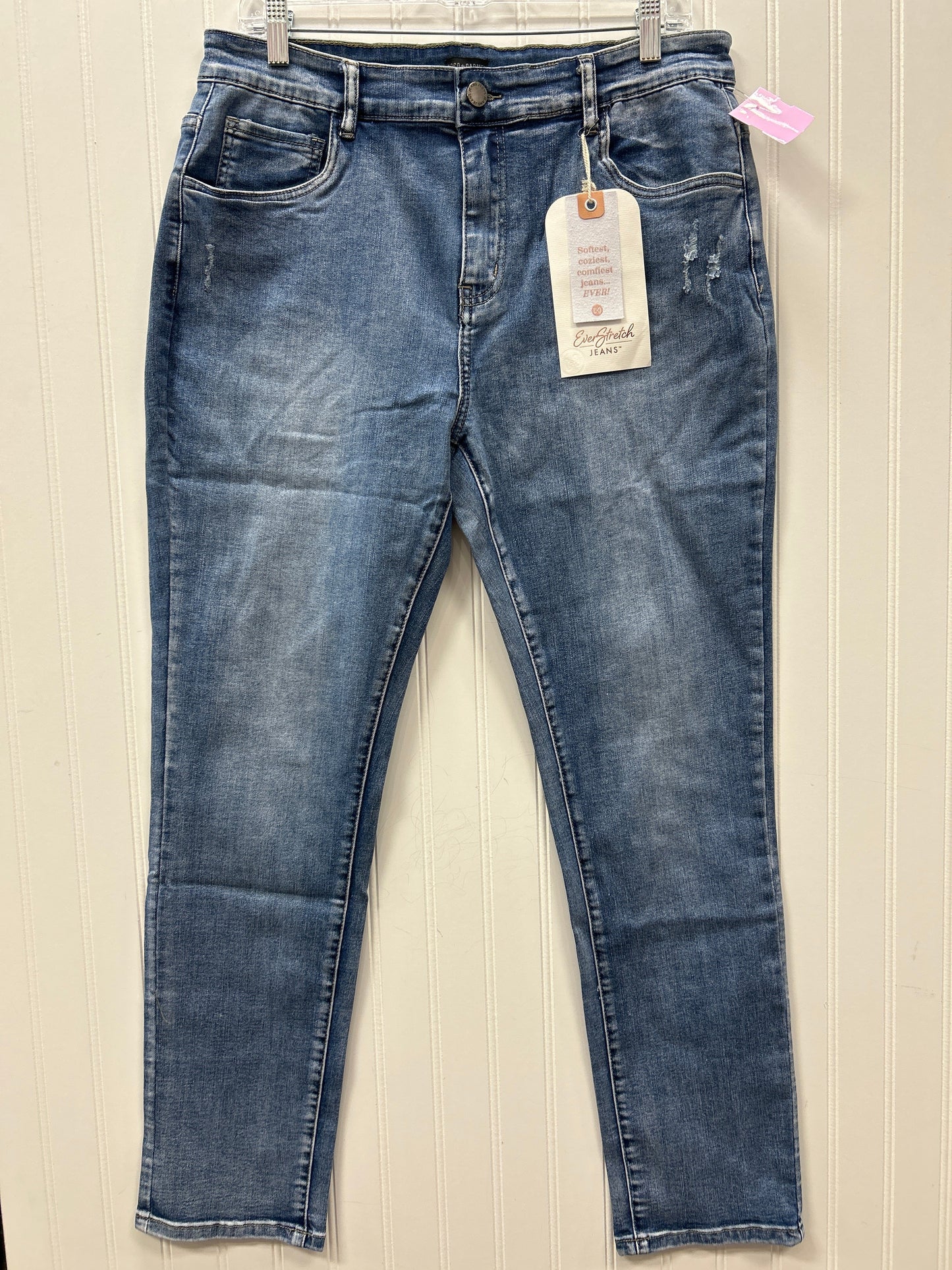 Jeans Skinny By Coco And Carmen In Blue Denim, Size:Xl NWT
