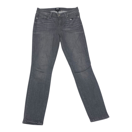 Jeans Skinny By Paige In Grey Denim, Size:6