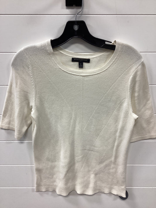 Top Ss By Banana Republic In Cream, Size:S