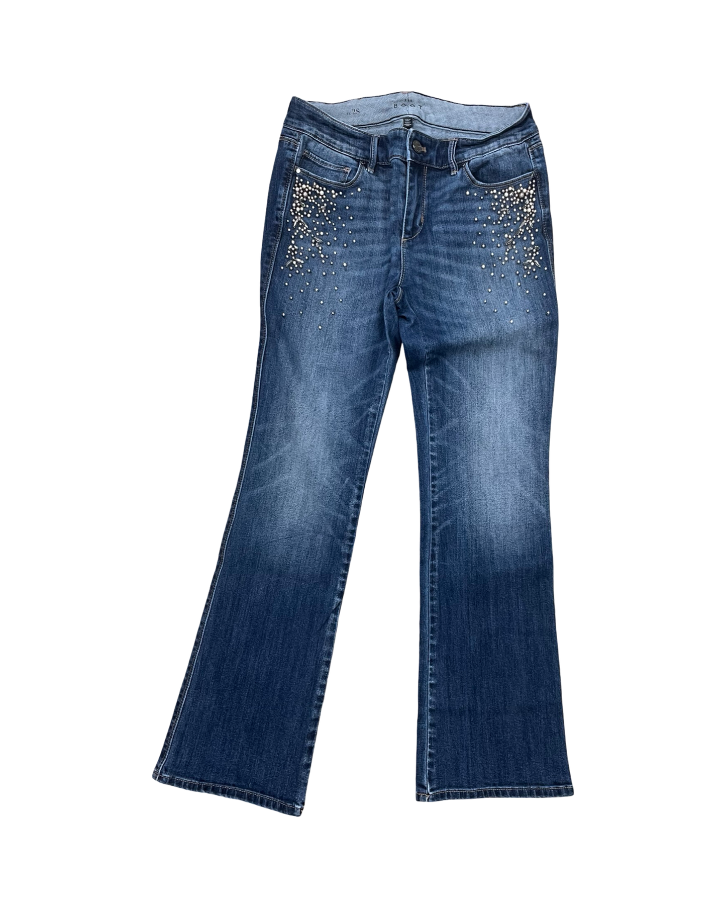 Jeans Boot Cut By Clothes Mentor In Blue Denim, Size:2