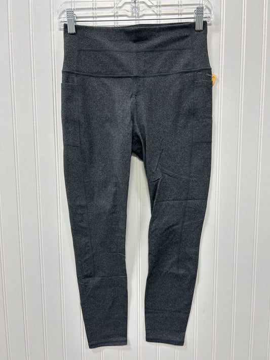 Athletic Leggings By Skechers In Grey, Size:M