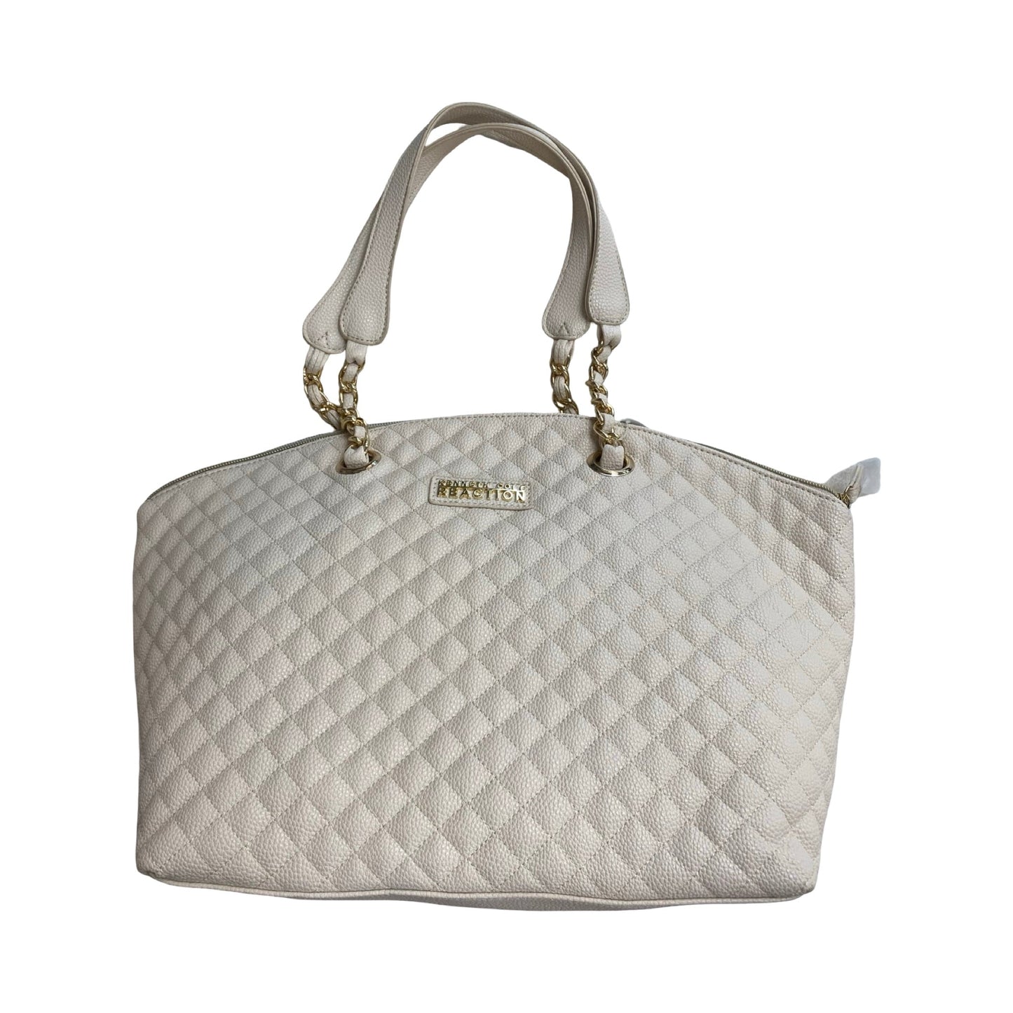 Handbag By Kenneth Cole Reaction In Ivory, Size:Large
