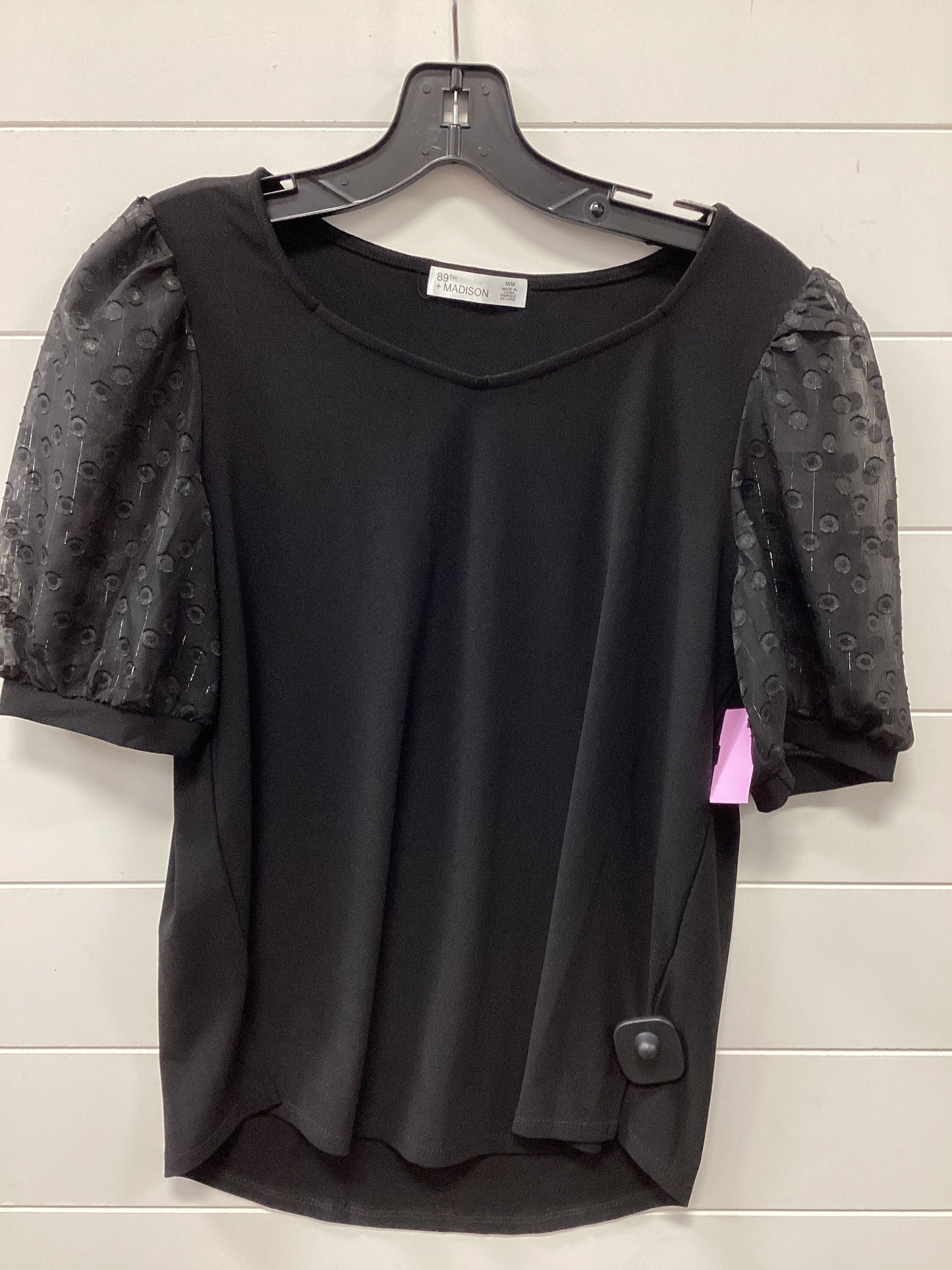 Top Ss By 89Th And Madison In Black, Size:M
