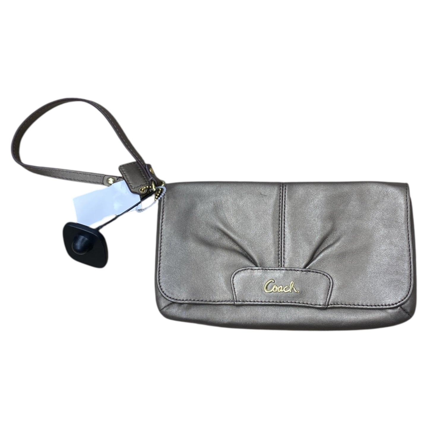 Wristlet Designer By Coach In Taupe, Size:Medium