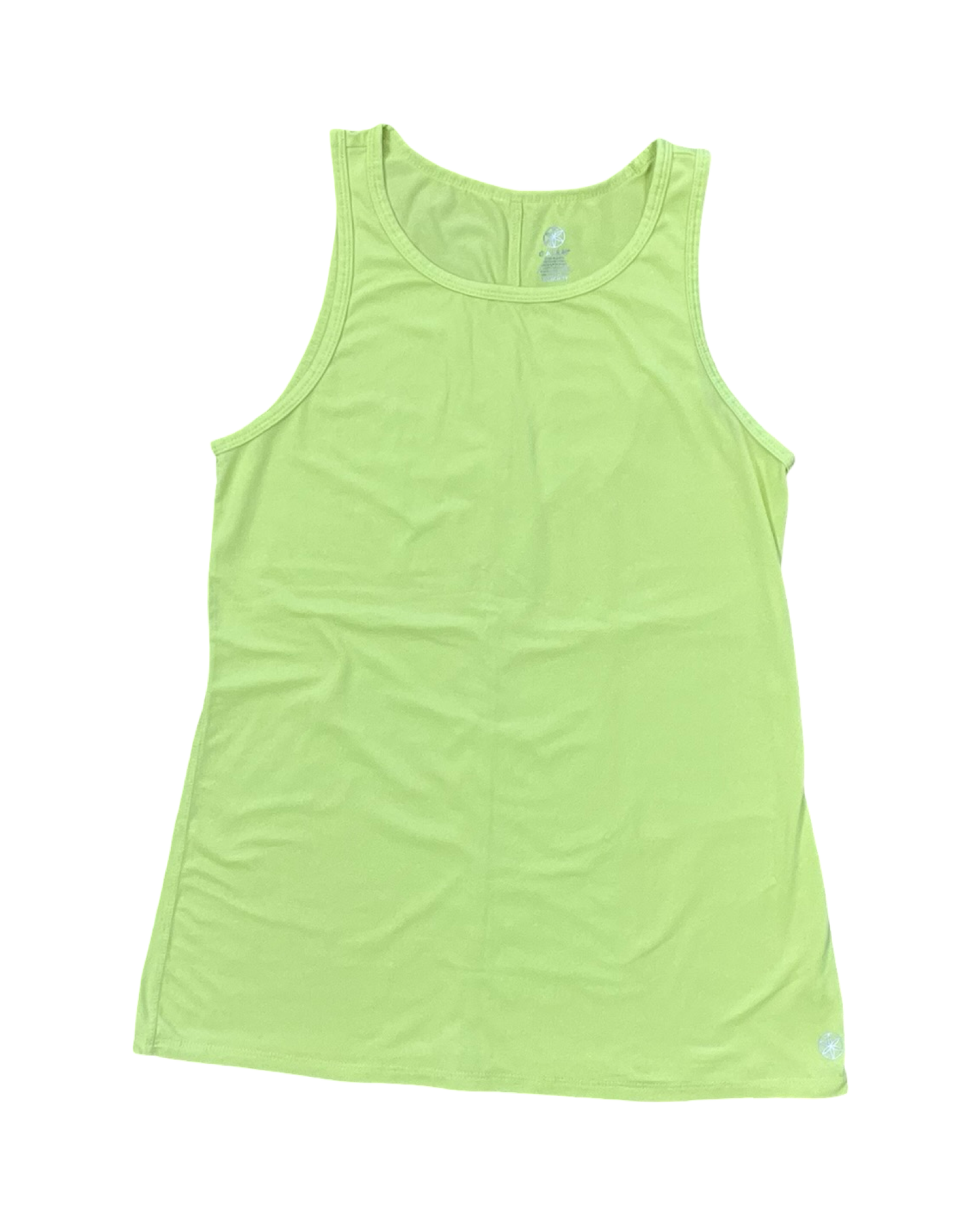 Top Sleeveless By Gaiam In Yellow, Size:Xs